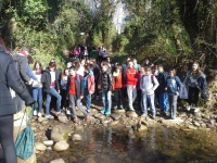 Alumnes de l'Institut La Miquela de Bescanó